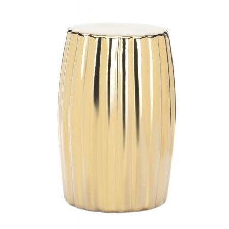 GOLD DECORATIVE STOOL